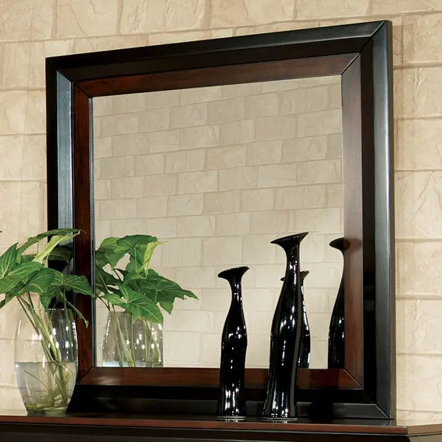Patra Acacia And Walnut Full-Length Wall Mirror 1