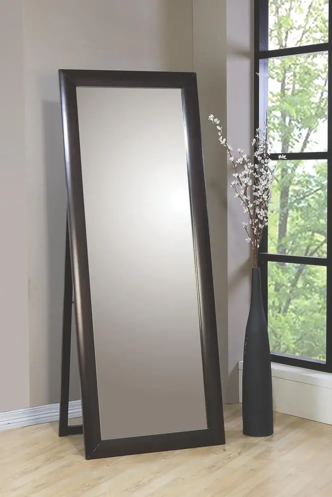 Phoenix Deep Cappuccino Floor Mirror 1