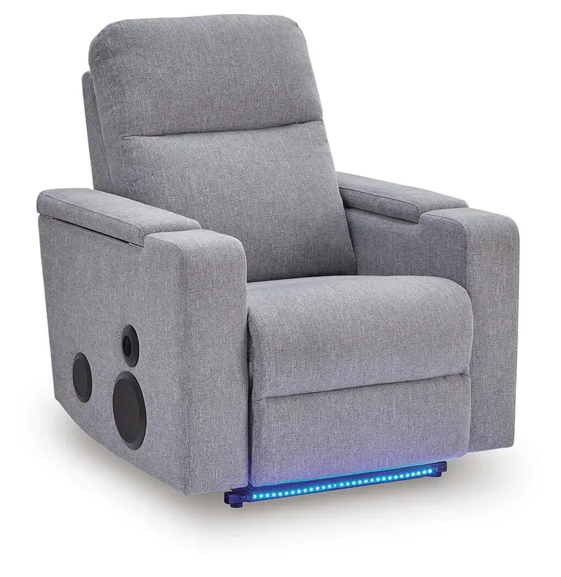 Pineland Power Glider Recliner With Built-In Audio System And Usb Charging 1