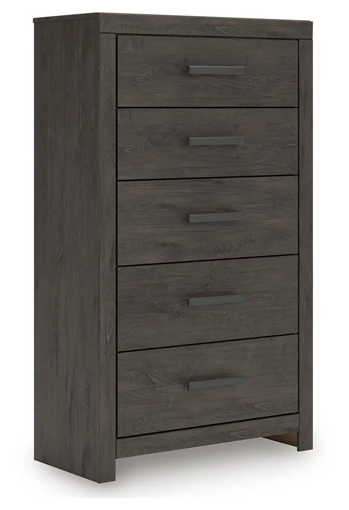 Prendonea 5-Drawer Tall Chest Of Drawers 1