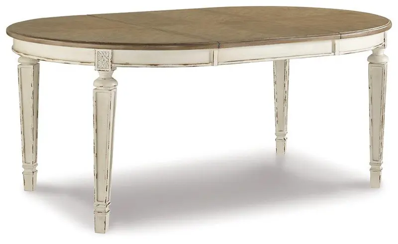 Realyn Extendable Dining Table – Seats 4–8 With Butterfly Leaf Mechanism 1