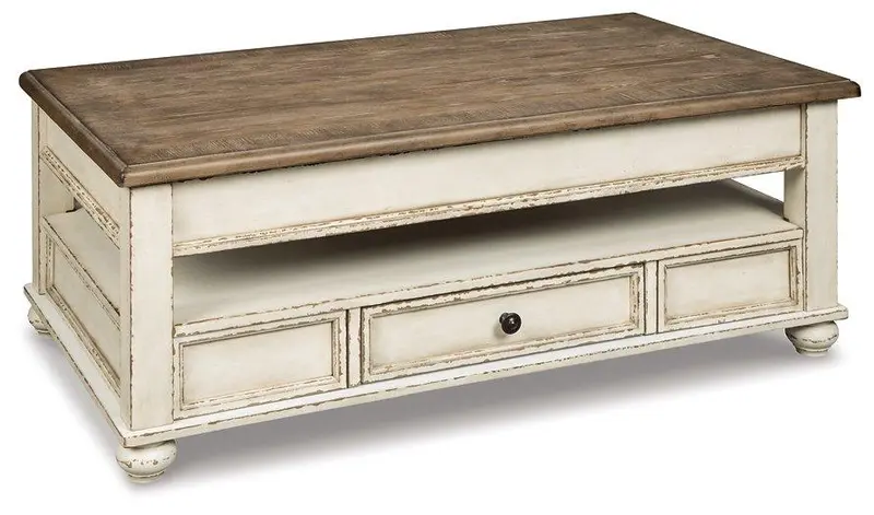 Realyn Lift-Top Coffee Table – Dual-Function Living Room Centerpiece 1