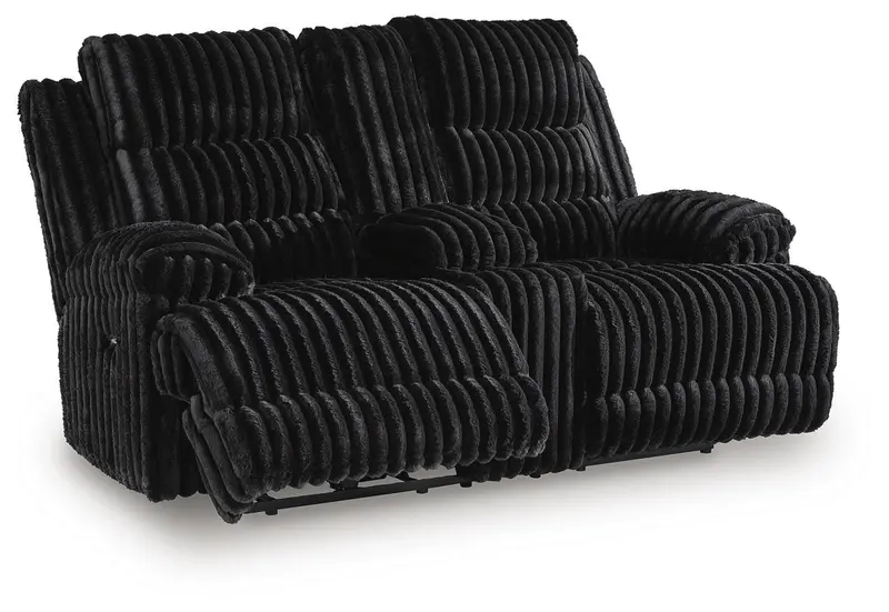 Rhine Falls Manual Reclining Loveseat With Console 1