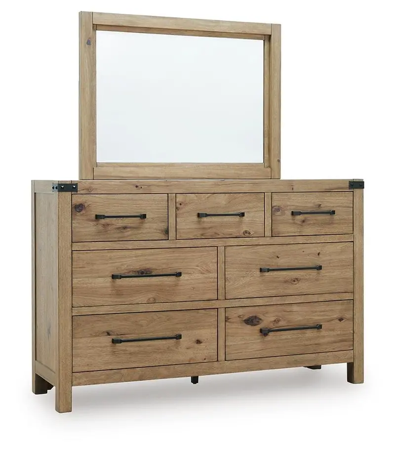 Ridgester Dresser With Matching Mirror 1
