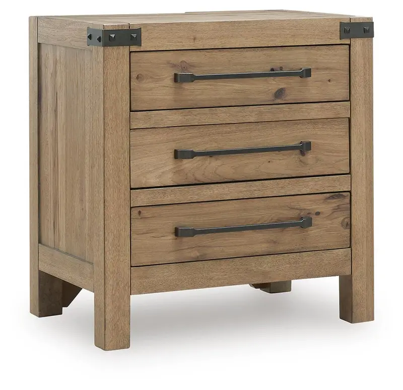 Ridgester Modern Nightstand With Drawer 1