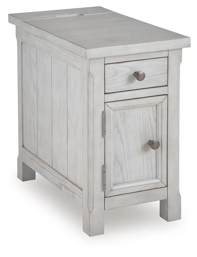 Robbinsdale Chairside End Table With Usb Charging Port 1