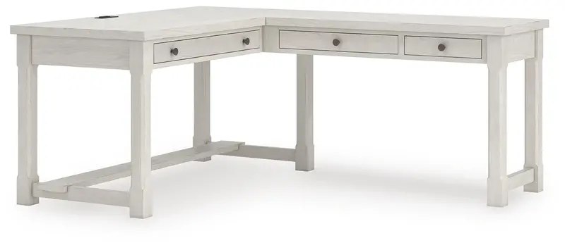 Robbinsdale L-Shaped Executive Office Desk 1