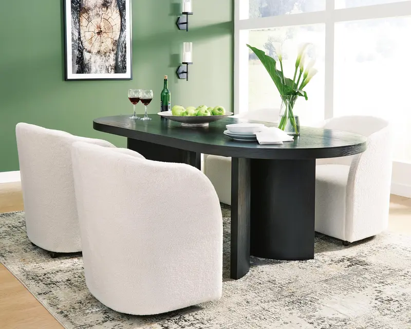 Rowanbeck Transitional Dining Package 1
