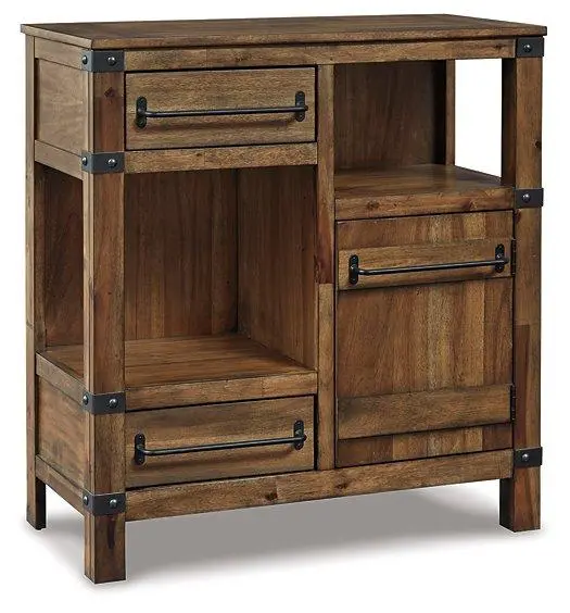 Roybeck Slim-Fit Accent Cabinet With Storage Drawers 1