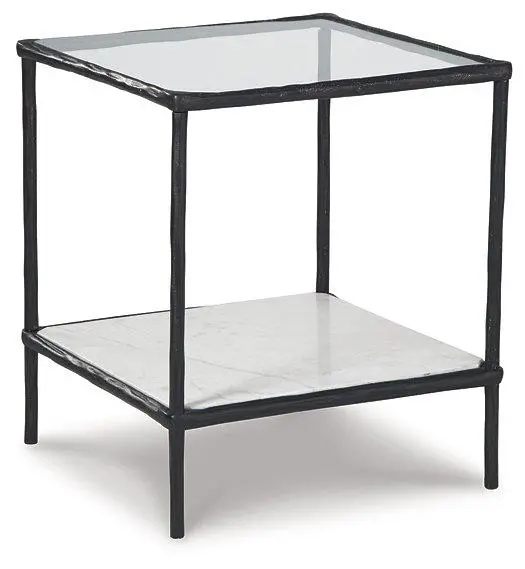 Ryandale Compact Accent Table With Open Shelf 1