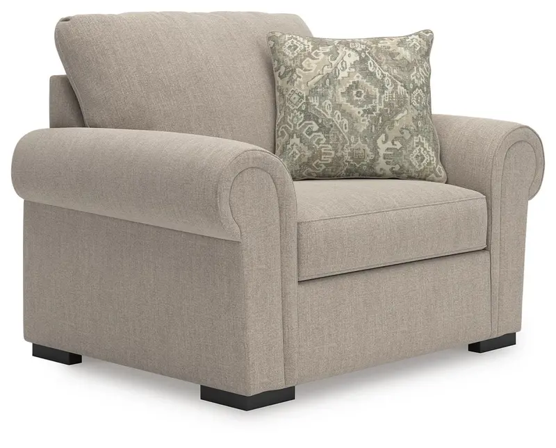 Sararose Oversized Lounge Armchair 1