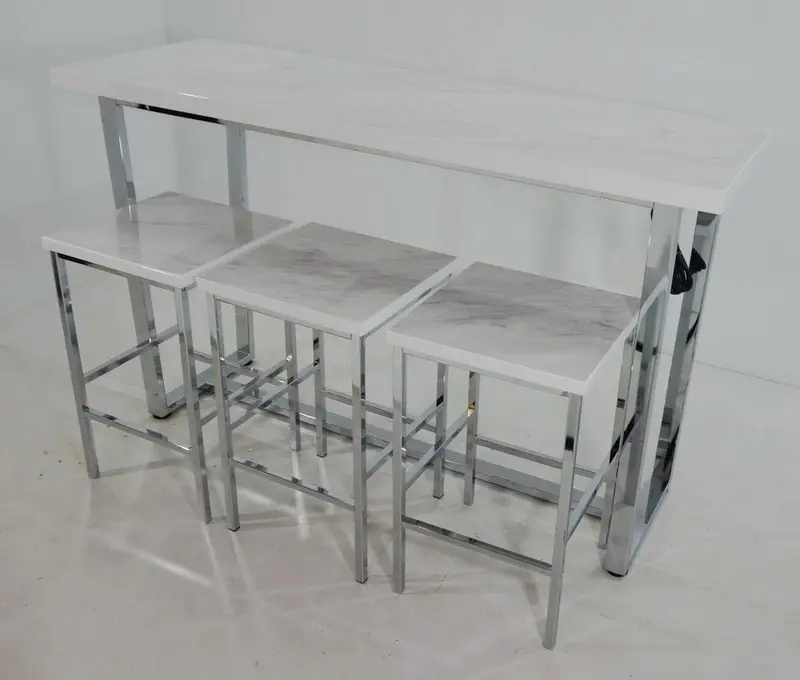 Scandinavian-Inspired Four-Piece Dining Ensemble 1