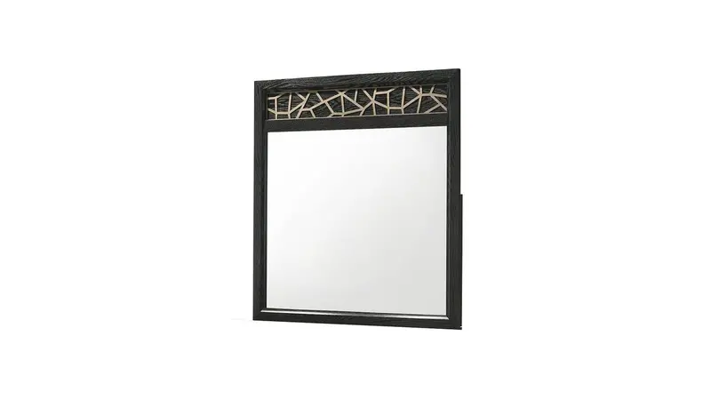 Selena Wall Mirror – Slim Black Frame 1