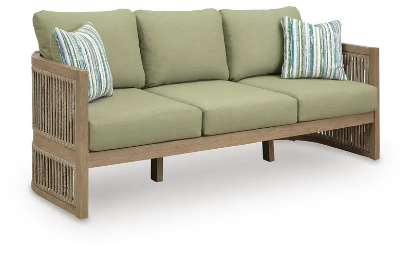Serena Shores Deep-Seating Outdoor Sofa With Cushions 1