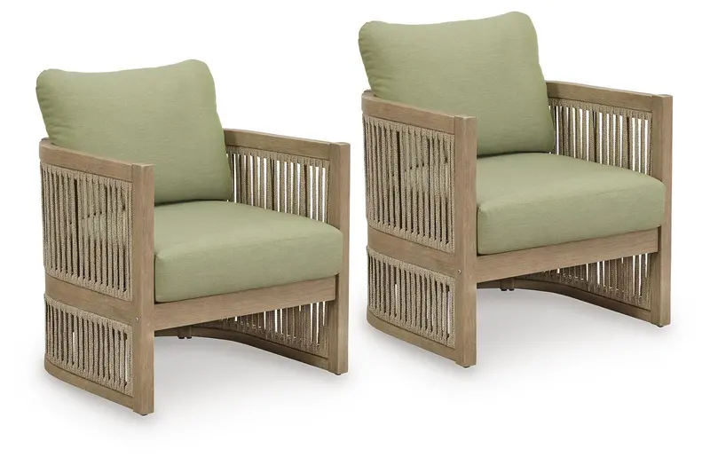 Serena Shores Ergonomic Outdoor Lounge Chairs (2-Piece) 1