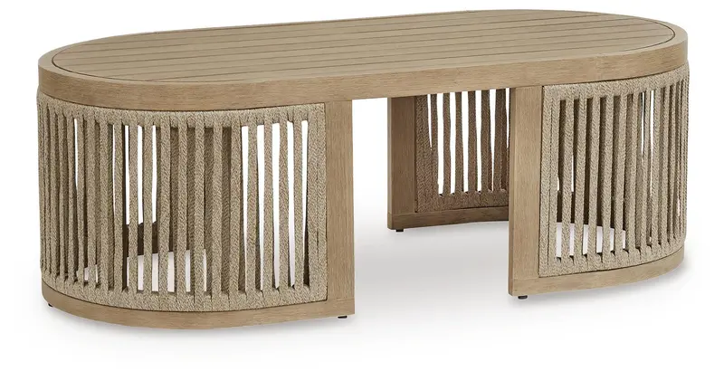 Serena Shores Sleek Outdoor Coffee Table 1