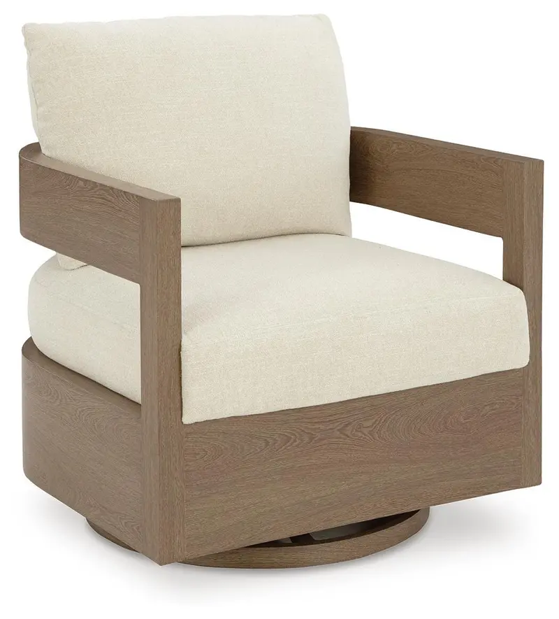 Serene Bay All-Weather Swivel Glider Chair With Cushion 1