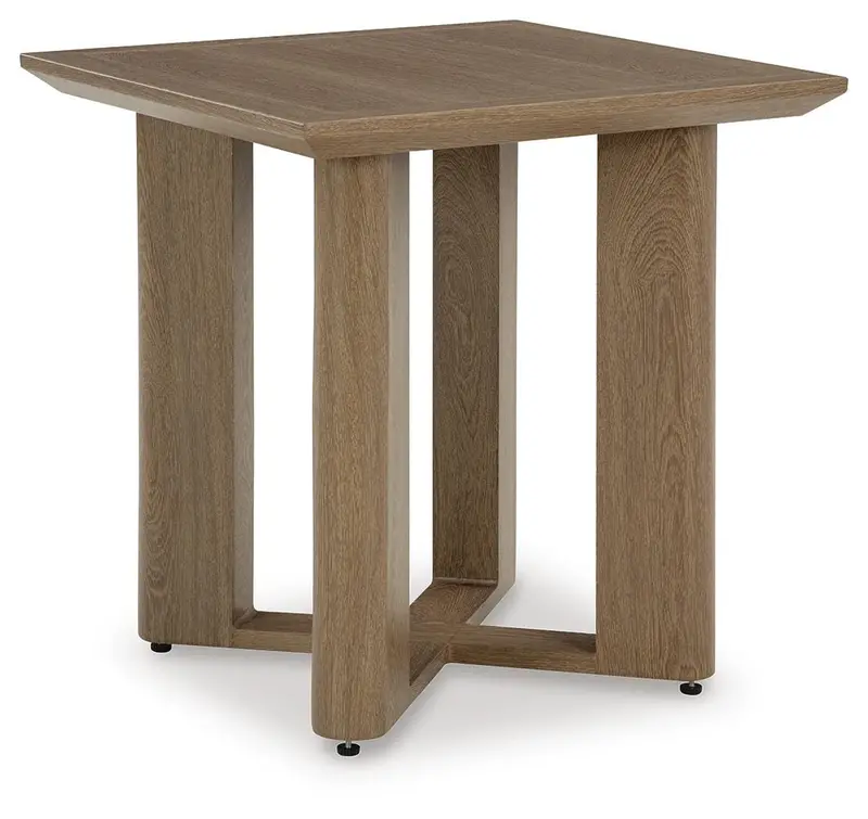 Serene Bay Rustic Outdoor End Table 1