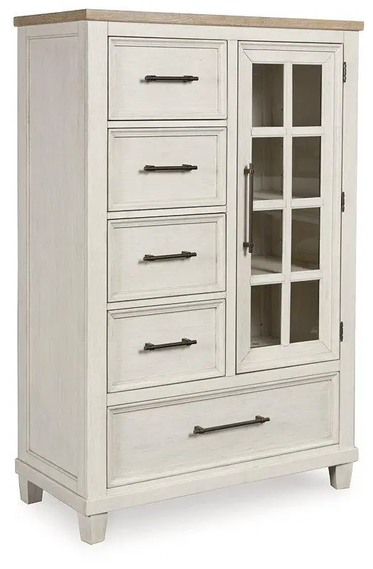 Shaybrock Sliding-Door Storage Chest 1