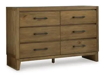 Sherbana Dresser With Matching Wall Mirror 1