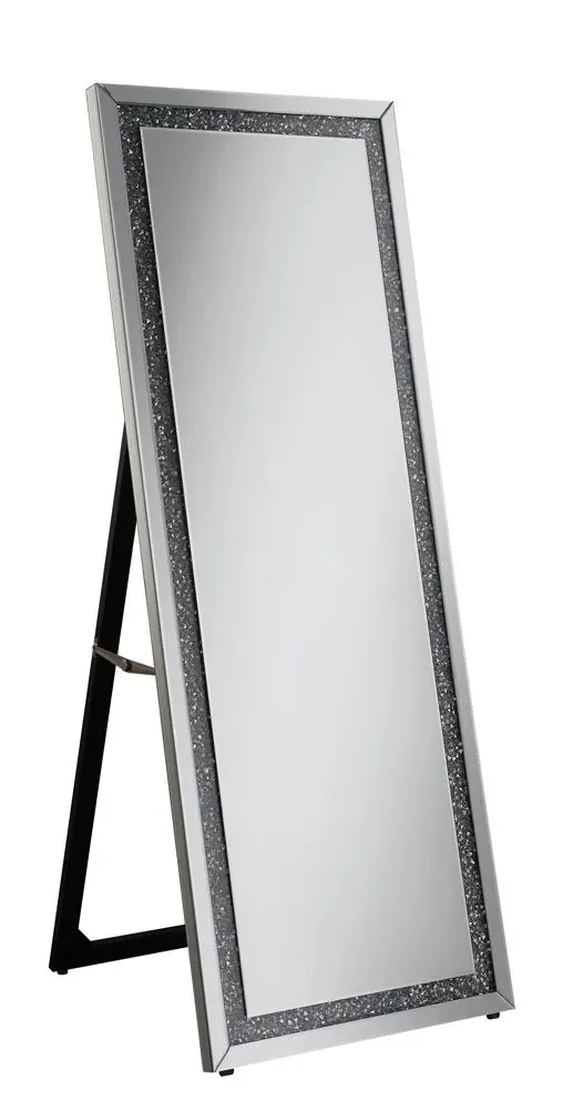 Silver Standing Cheval Mirror G961421 1