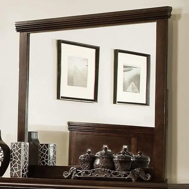 Spruce Brown Cherry Full-Length Wall Mirror 1