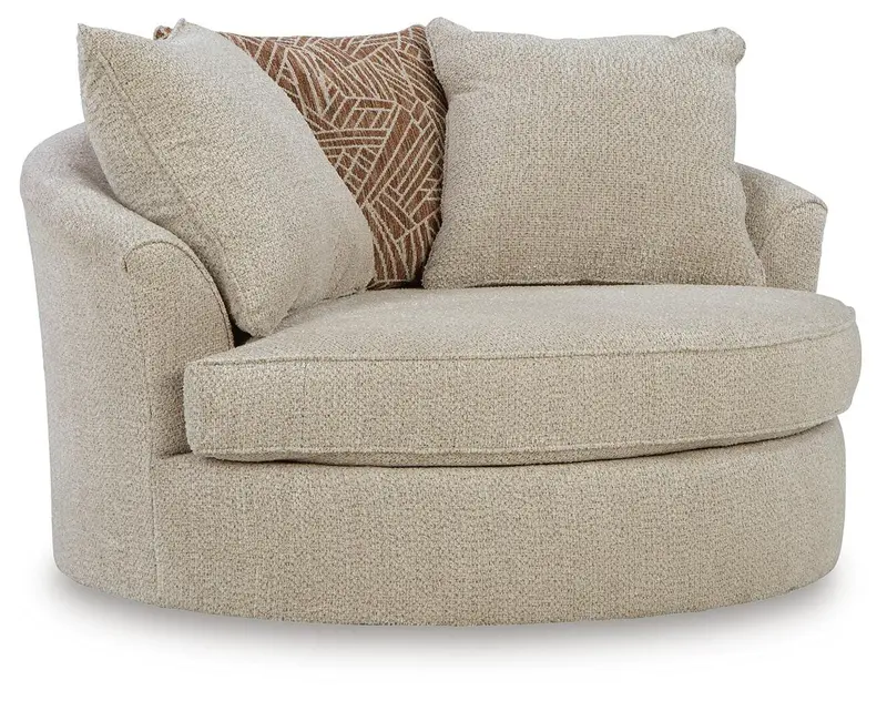 Steelwater Retreat Oversized Swivel Armchair 1