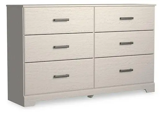 Stelsie 6-Drawer Wooden Dresser 1