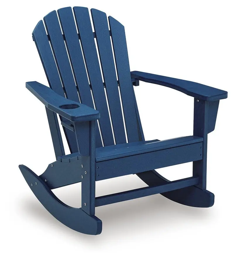 Sundown Shores Ergonomic Outdoor Rocking Chair 1
