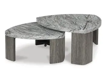 Surmour Stackable Coffee Table Set 1