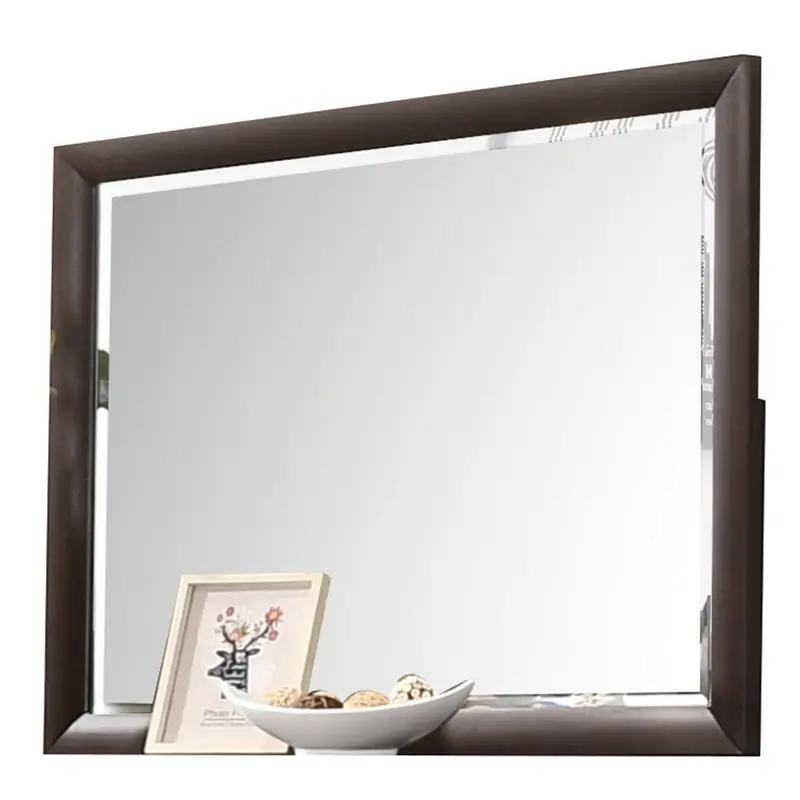 Tablita Merlot-Finished Framed Mirror 1