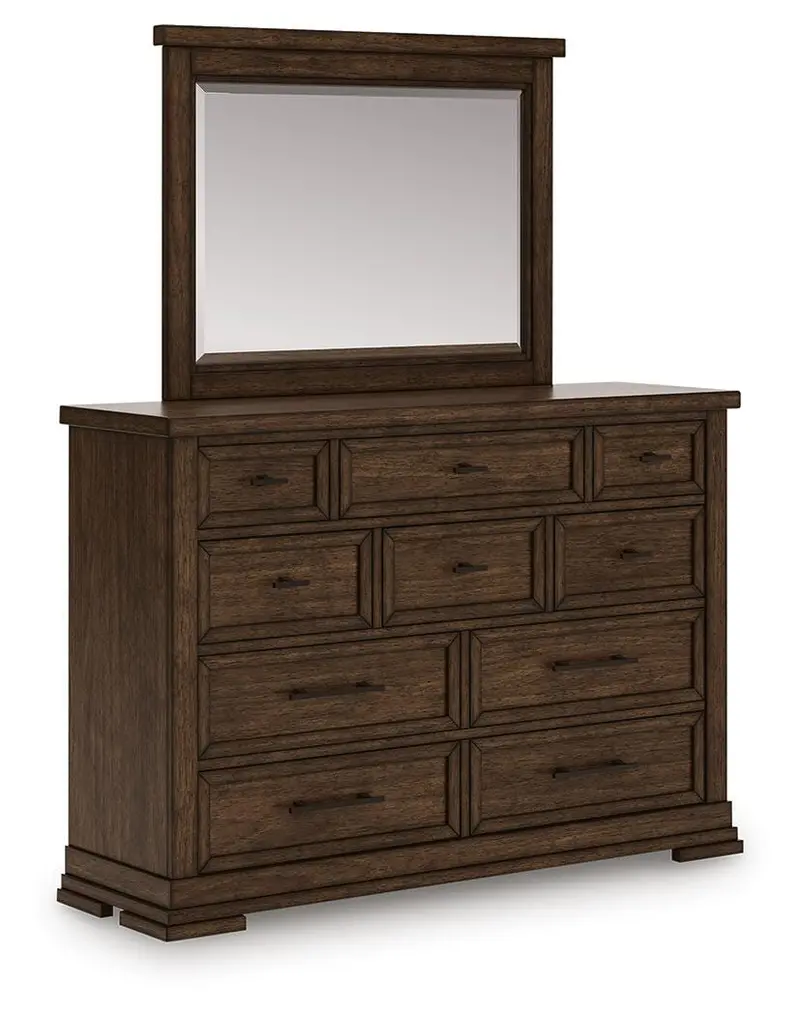 Taffenbrook 6-Drawer Dresser With Matching Mirror 1