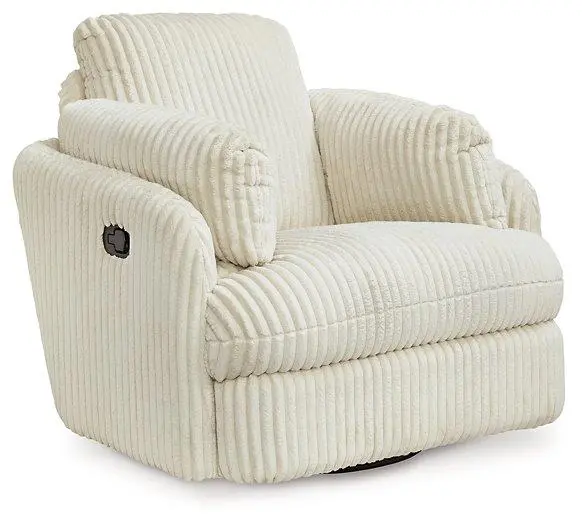Tie-Breaker Swivel Glider Recliner With Rocking Base 1