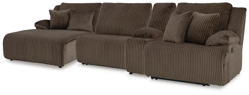Top Tier Power Reclining Sectional Featuring Chaise 5