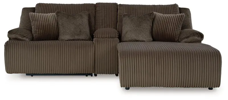 Top Tier Power-Reclining Sectional With Extended Chaise 1