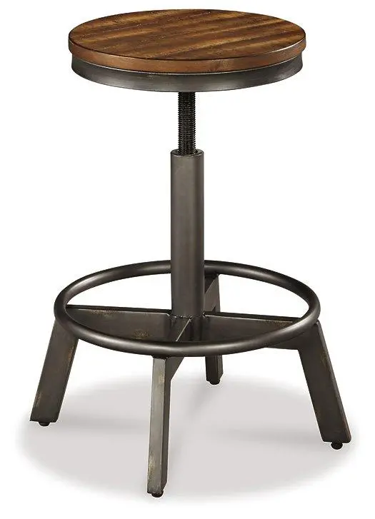 Torjin Industrial-Style Bar Stool Set – Two-Piece Collection 1