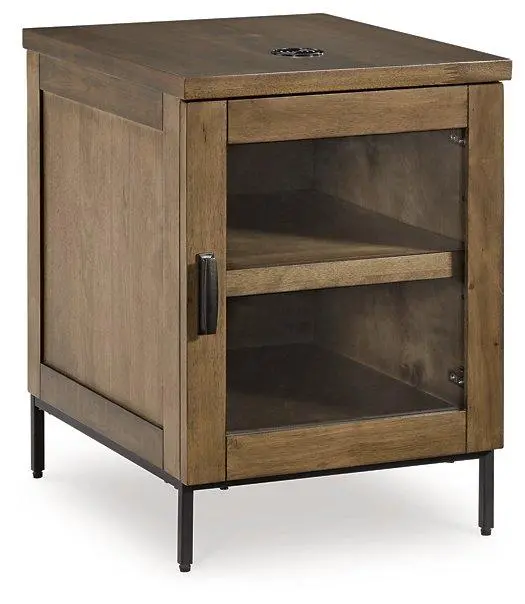 Torlanta Chairside Table With Drawer 1