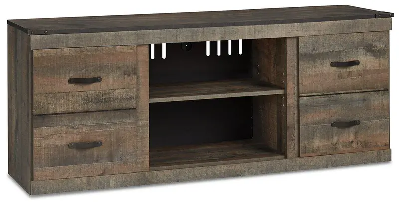 Trinell 60-Inch Tv Cabinet With Adjustable Shelves 1