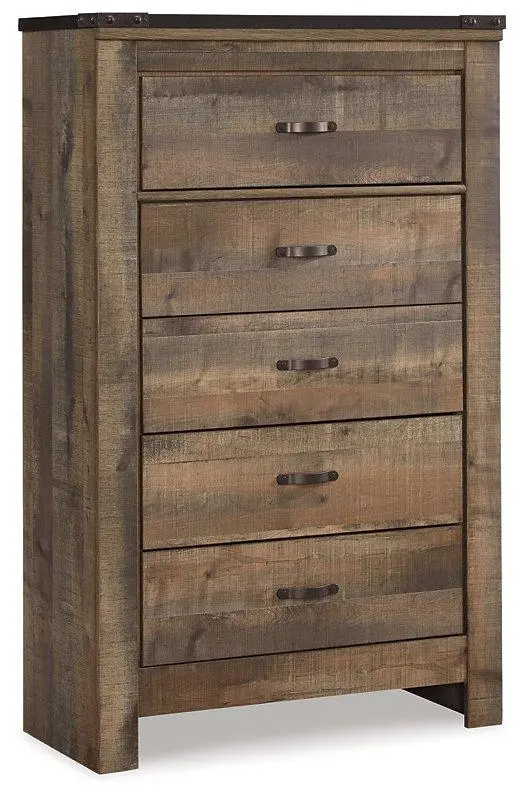 Trinell Youth Chest With Soft-Close Drawers 1