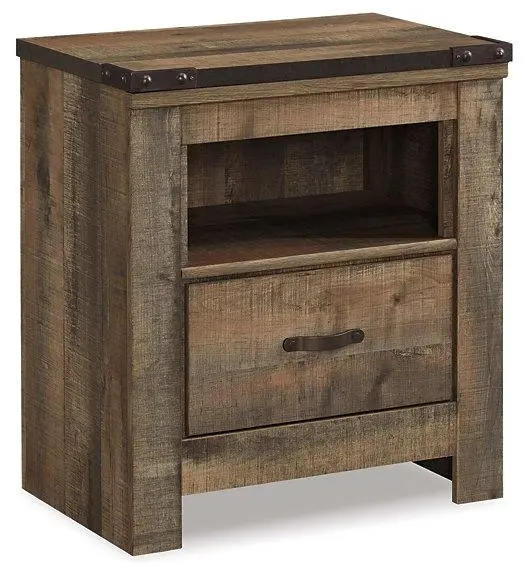 Trinell Youth-Sized Nightstand With Drawers 1