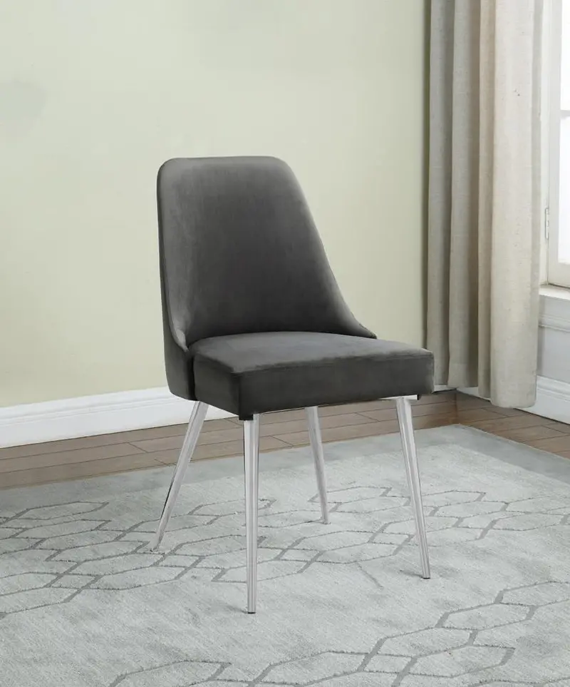 Tufted Fabric Dining Chair G191442 1