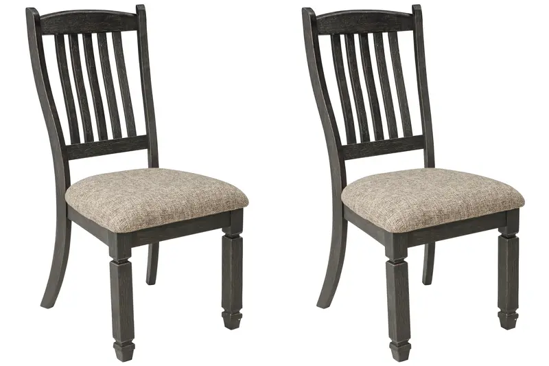 Tyler Creek Fabric Dining Chair Set 1