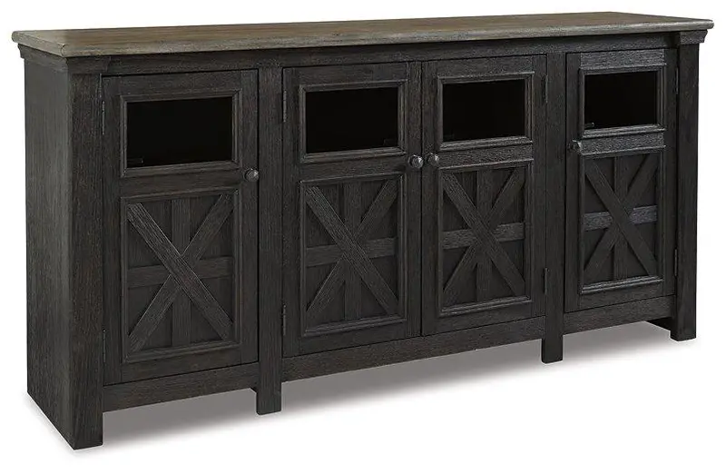 Tyler Creek Media Console – 74-Inch Tv Stand With Cable Management & Ventilation 1