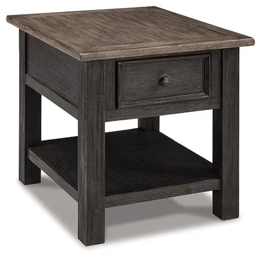 Tyler Creek Nesting End Tables – Set Of Two Wooden Side Tables 1
