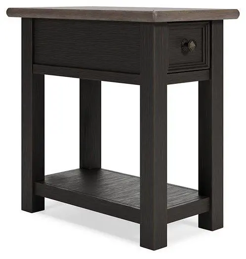 Tyler Creek Slim Chairside End Table – Space-Saving Nightstand Alternative 1