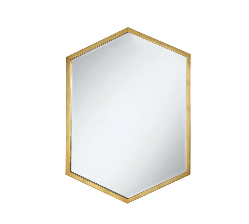 Unique Hexagonal Wall Mirror 1
