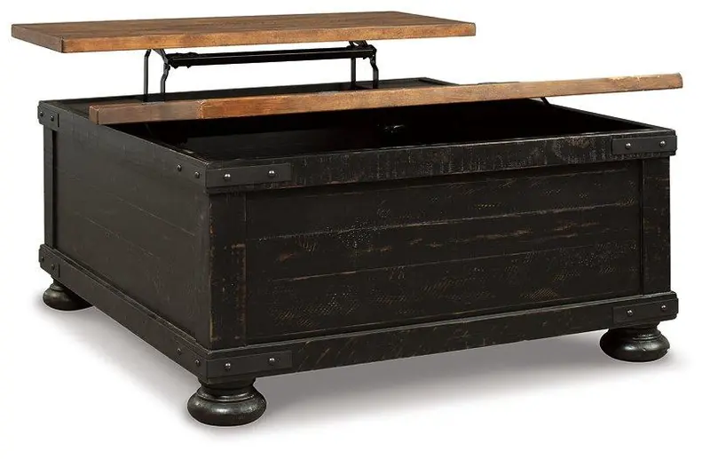 Valebeck Lift-Top Coffee Table – Hidden Storage Compartment 1