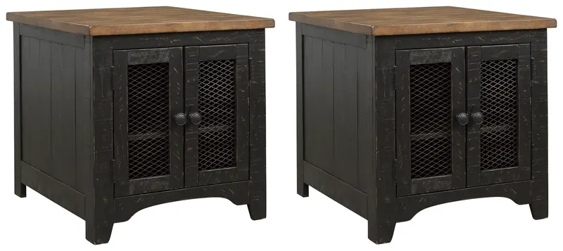 Valebeck Matching End Table Set (2-Piece) 1