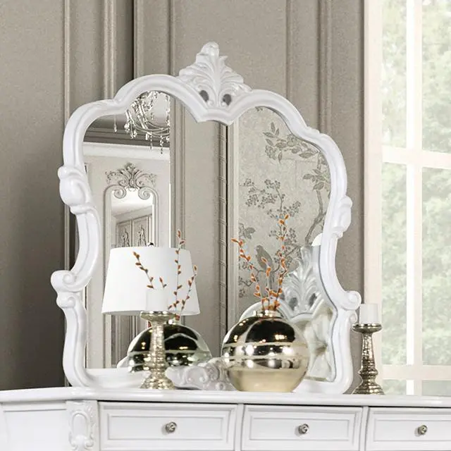 Valentini Framed Wall Mirror – Sleek Metallic Edge 1