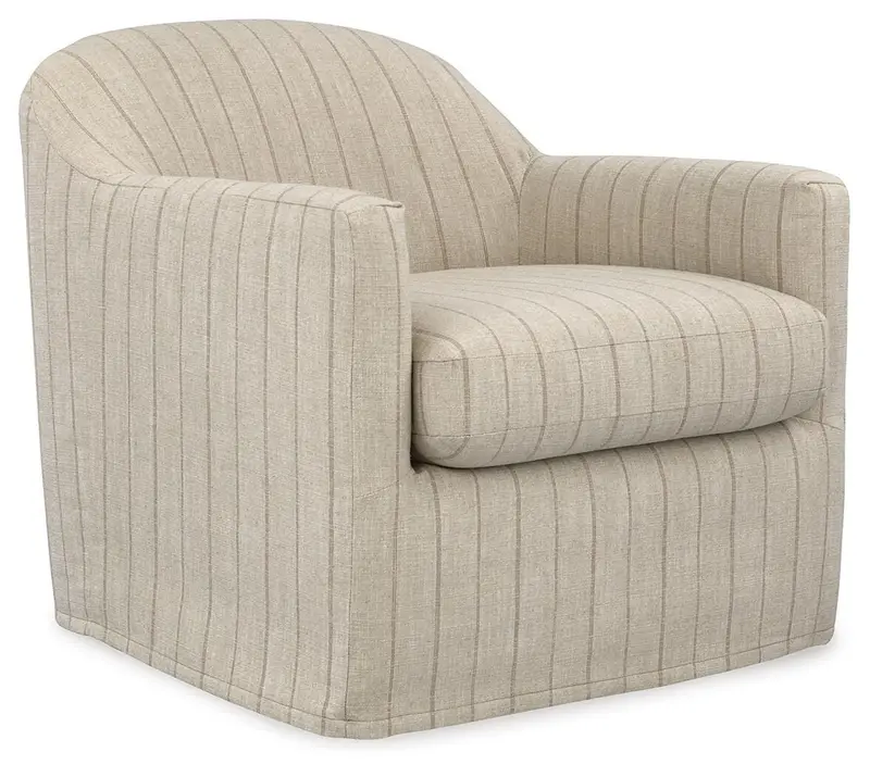 Valwick Rotating Swivel Accent Chair With High-Back Support 1
